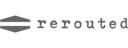Rerouted logo